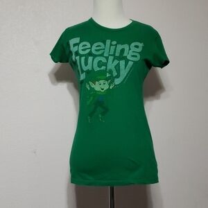 Feeling Lucky Green Top Size L